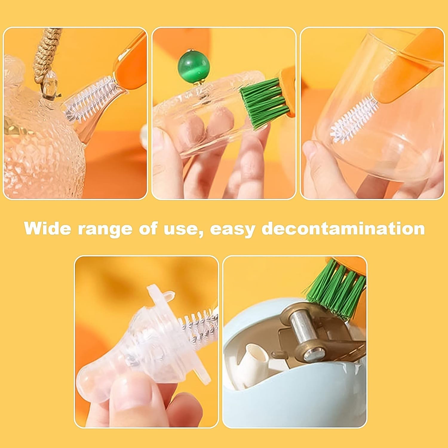 3-in-1 Multifunctional Cleaning Brush Set – Mini Bottle, Cup & Lid Cleaner (1 Pc) 3-in-1 Multifunctional Cleaning Brush Set – Mini Bottle, Cup & Lid Cleaner (1 Pc)